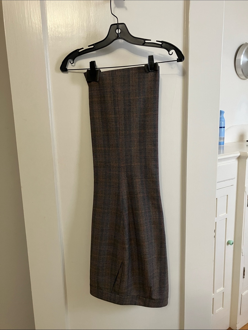 Lafayette 148 New York Plaid Manhattan Cropped Pants - Picture 5 of 11
